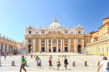 Visita sin colas del Vaticano, la Capilla Sixtina y la basílica de San Pedro en grupo pequeño
